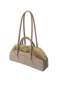 odlyworkshop-fw-26-fur-faux-leather-layered-bag-taupe-taupe-s