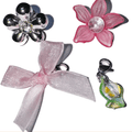 3amgang-seasonless-flower-ribbon-custom-shoes-charms-2set