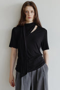 makeatoast-fw-26-cut-out-drapped-t-shirt-black-black-s
