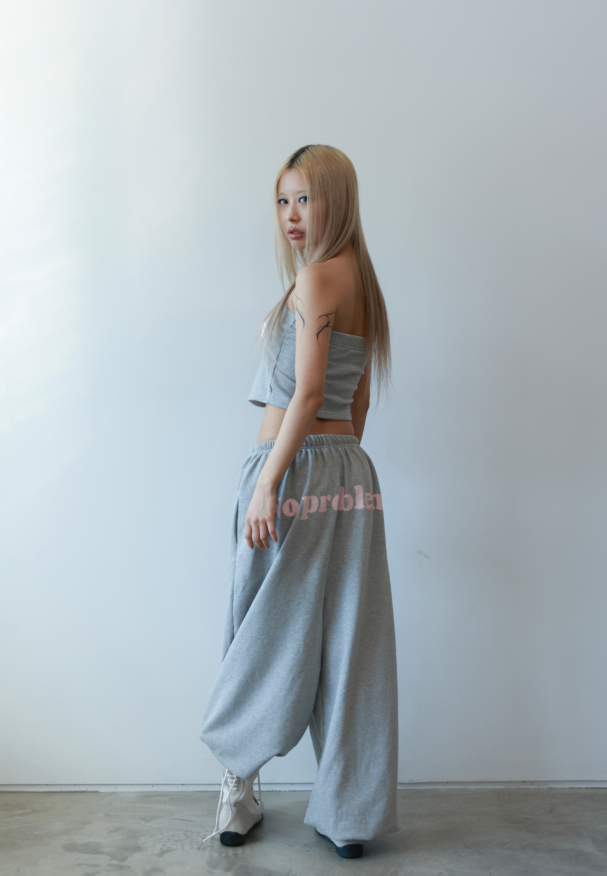 [GIRLSLIKEMEDONTCRY] 011 pants grey