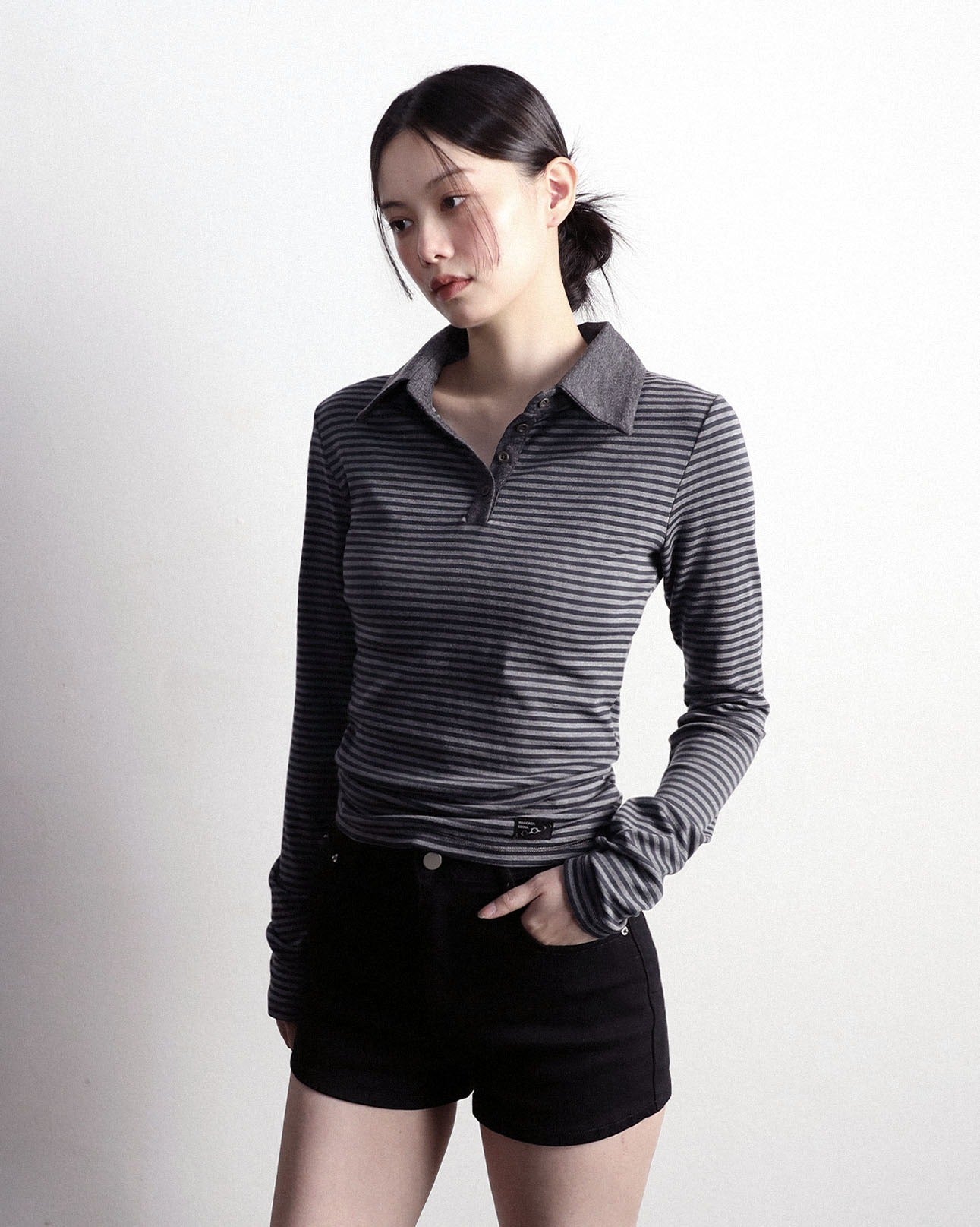 magoren-seoul-ss-26-polo-long-sleeve-stripe-charcoal-charcoal-s