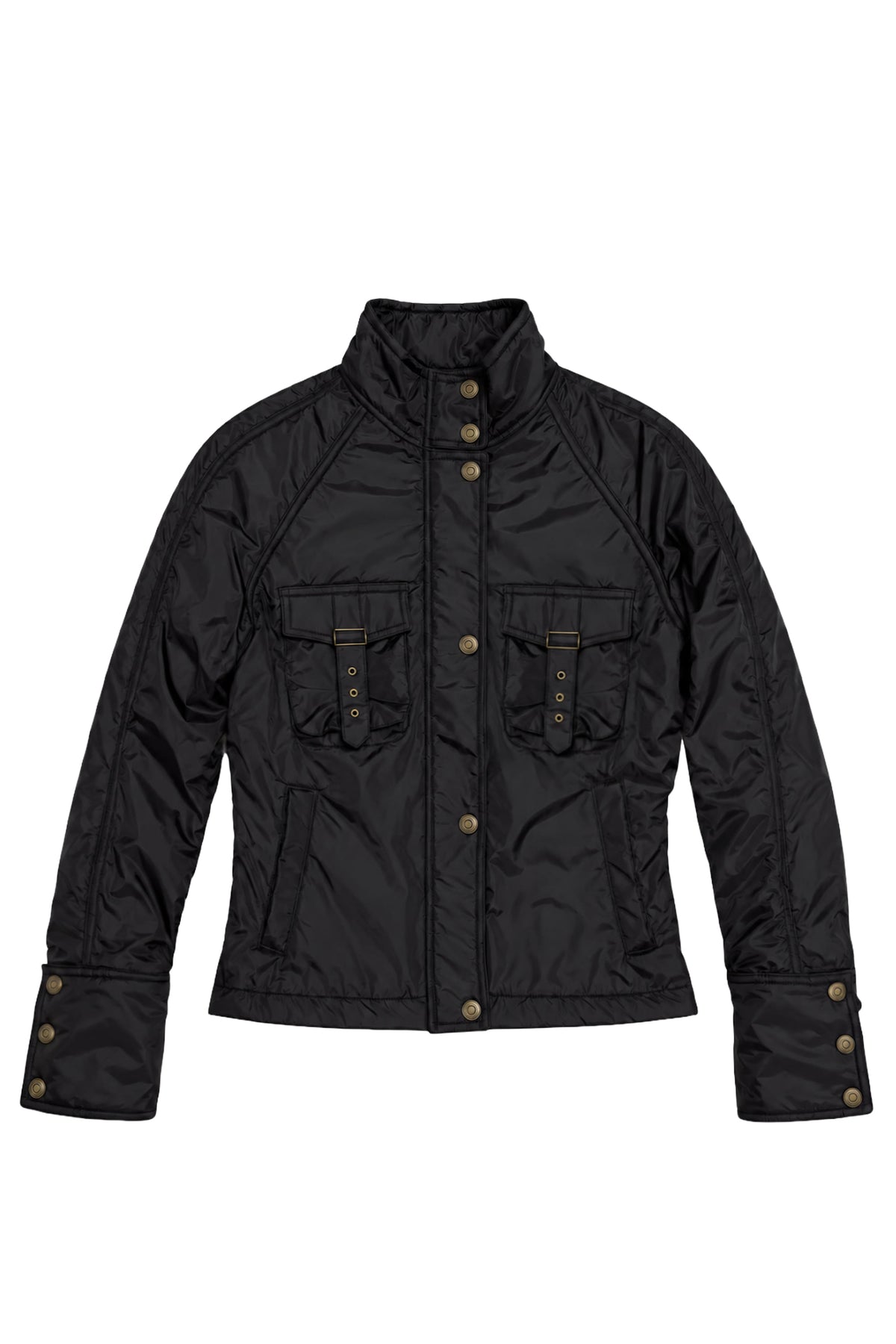 VENECY Biker Nylon Heavy Jacket
