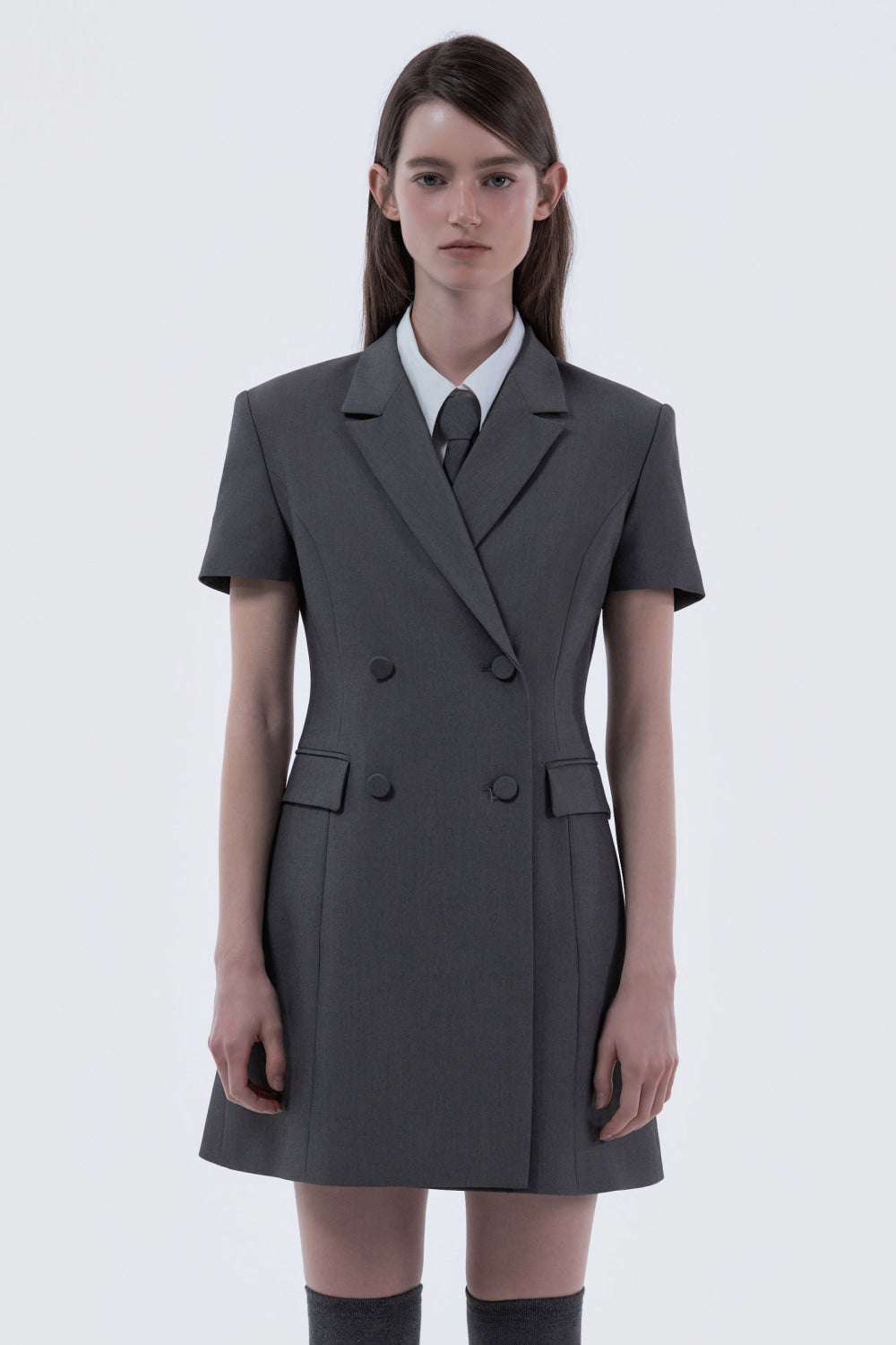 mausoleum-ss-26-jenn-half-sleeve-suit-jacket-dress-grey-gray-s