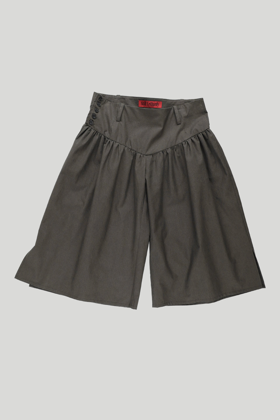 still-lethardy-ss-26-v-yoke-gathered-pants-charcoal-s