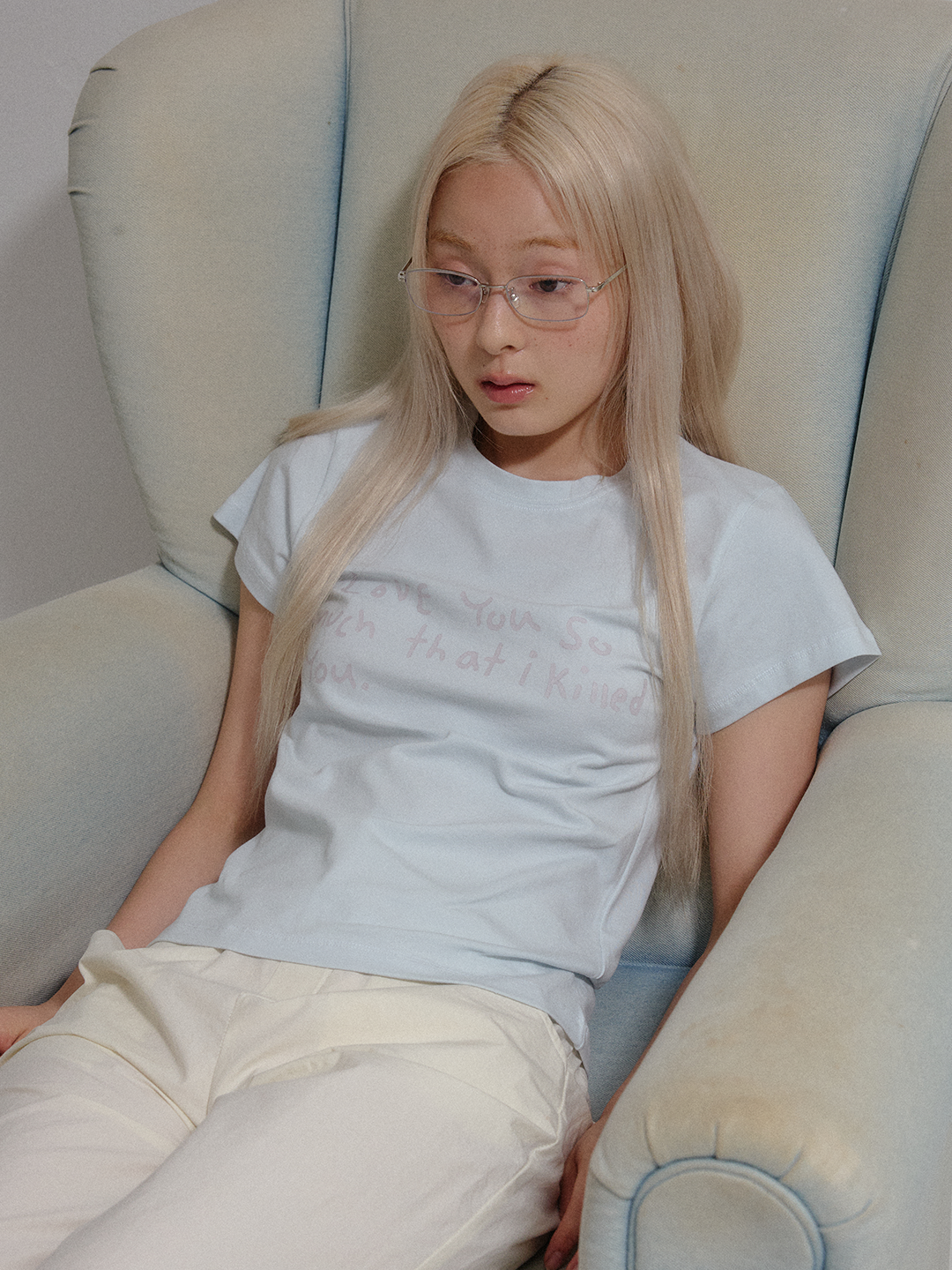 [PORICO] CRAYON _HALF_T_BABY BLUE