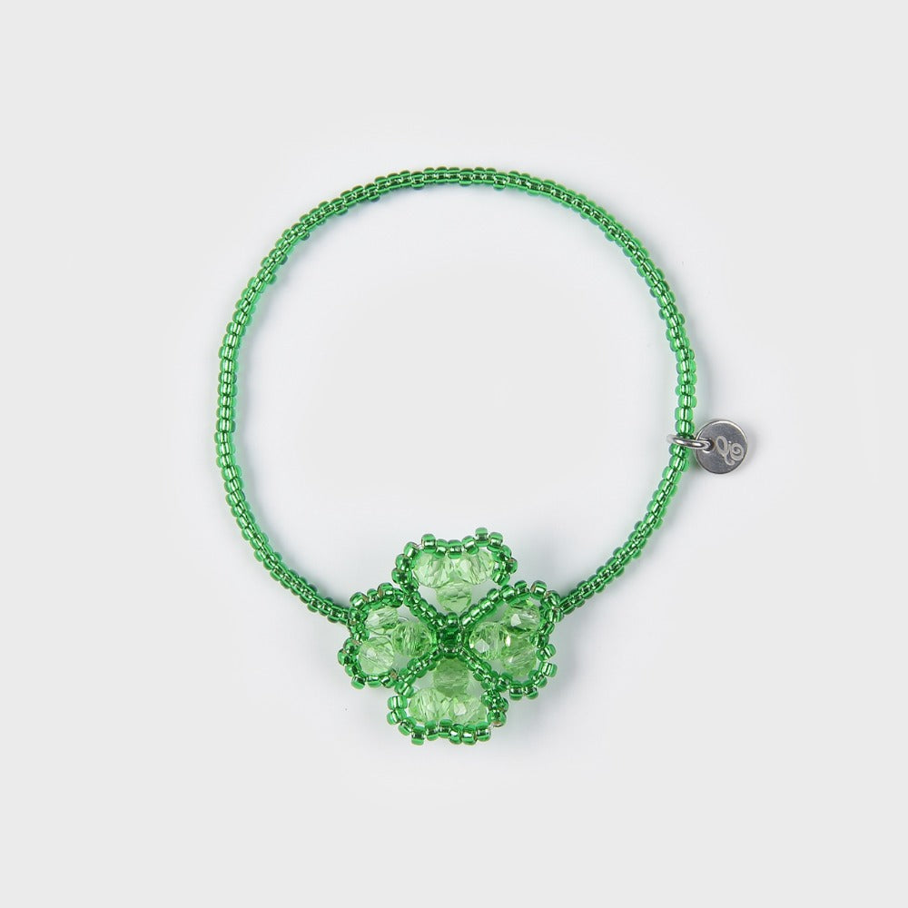 eireve-ss-25-beaded-lucky-clover-bracelet