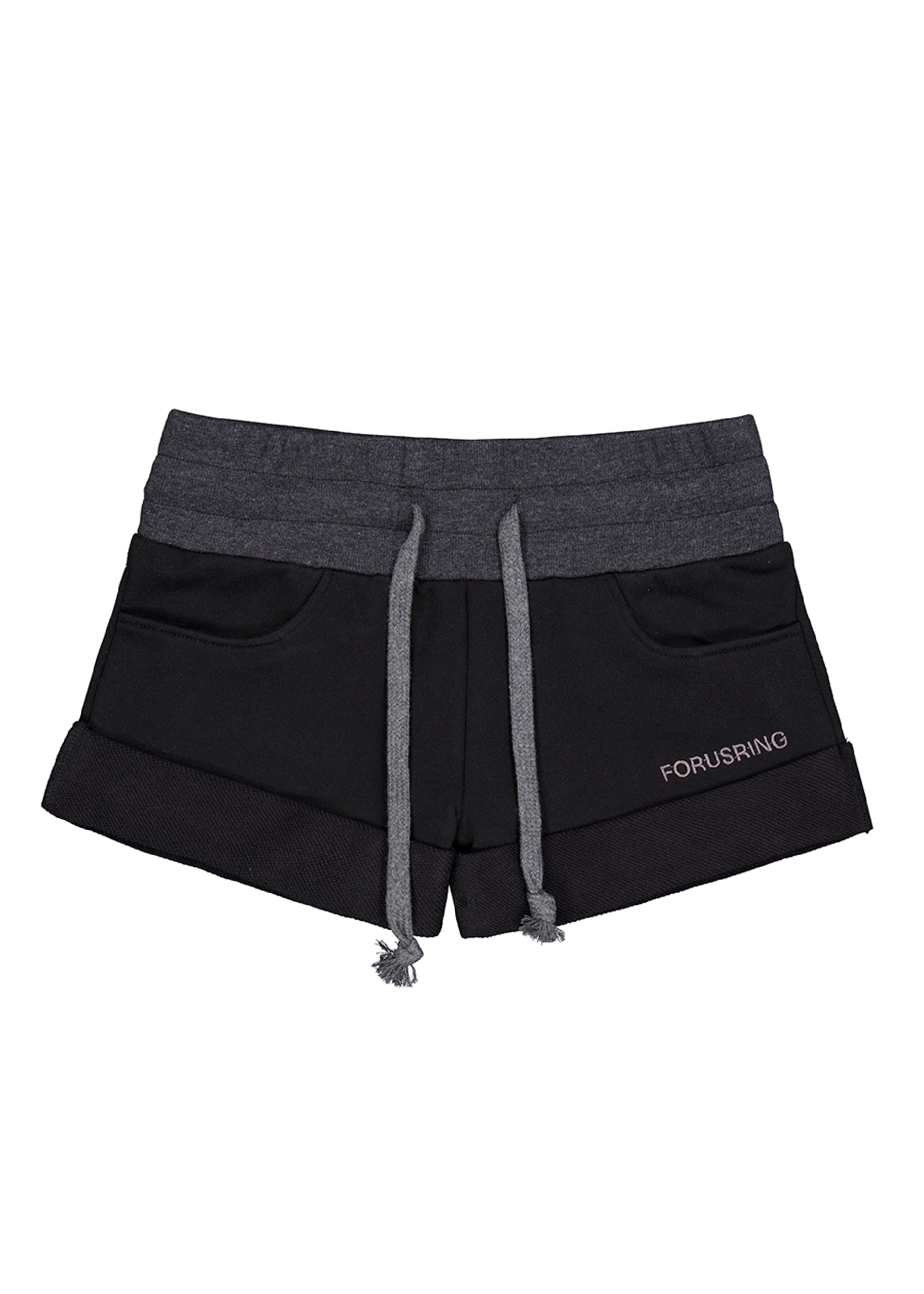 forusring-ss-26-cupid-mini-sweat-shorts-black-black-s