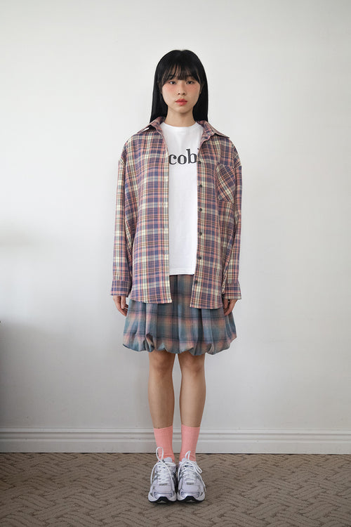 kicobe-ss-26-check-balloon-midi-skirt-green-green-s
