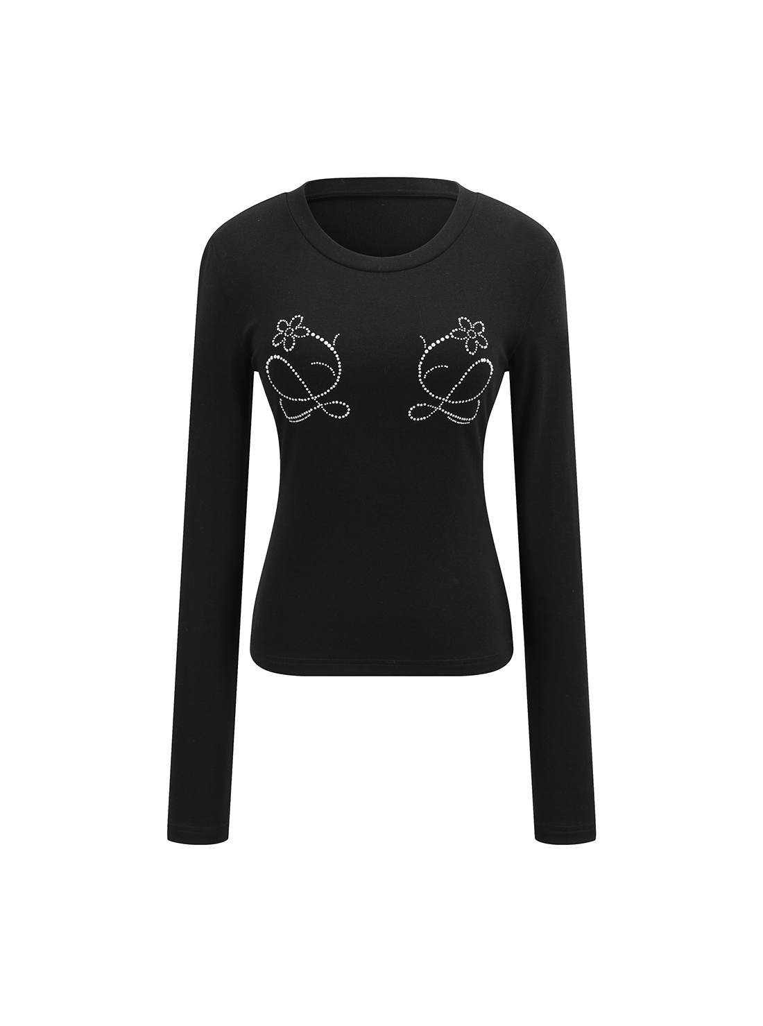 ownser-ss-25-pearl-point-layered-long-sleeve-black-s