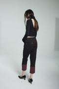 gimmetheyoung-fw-26-g-side-buckle-turn-up-pants-burgundy-burgundy-s