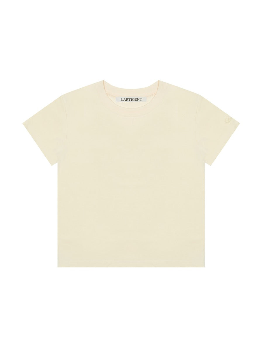 lartigent-ss-25-l18-basic-t-shirt-light-yellow-light-yellow-s