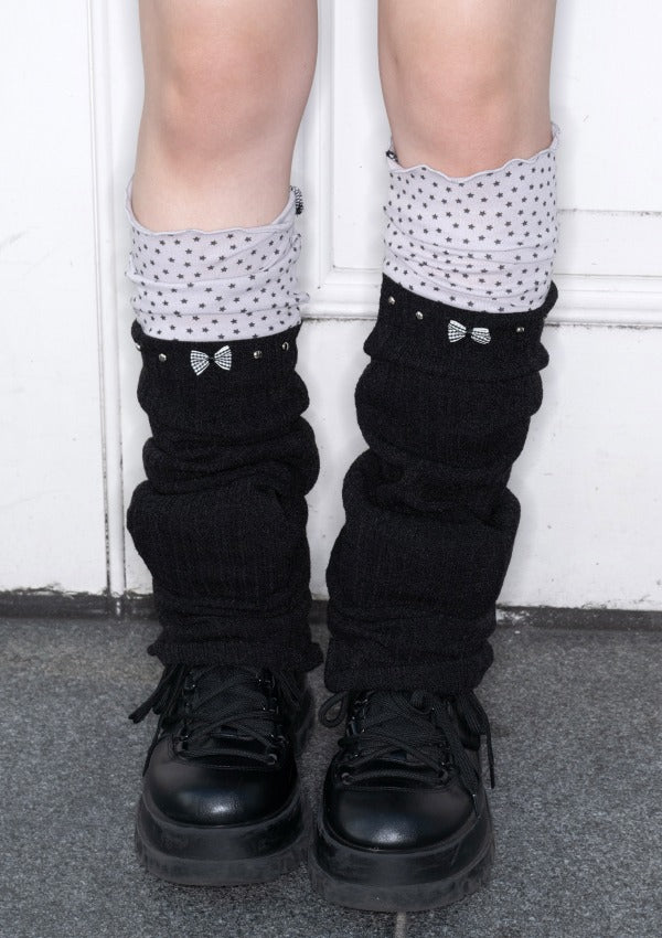cherryquiri-fw-25-starry-leg-warmer-black-black-s