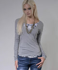 nastyfancyclub-fw-26-doubble-layered-shirring-top-melange-f26zb524-melange-s