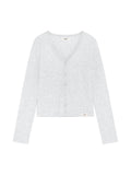 glowny-ss-26-g-classic-v-neck-cardigan-white-melange-melange-s