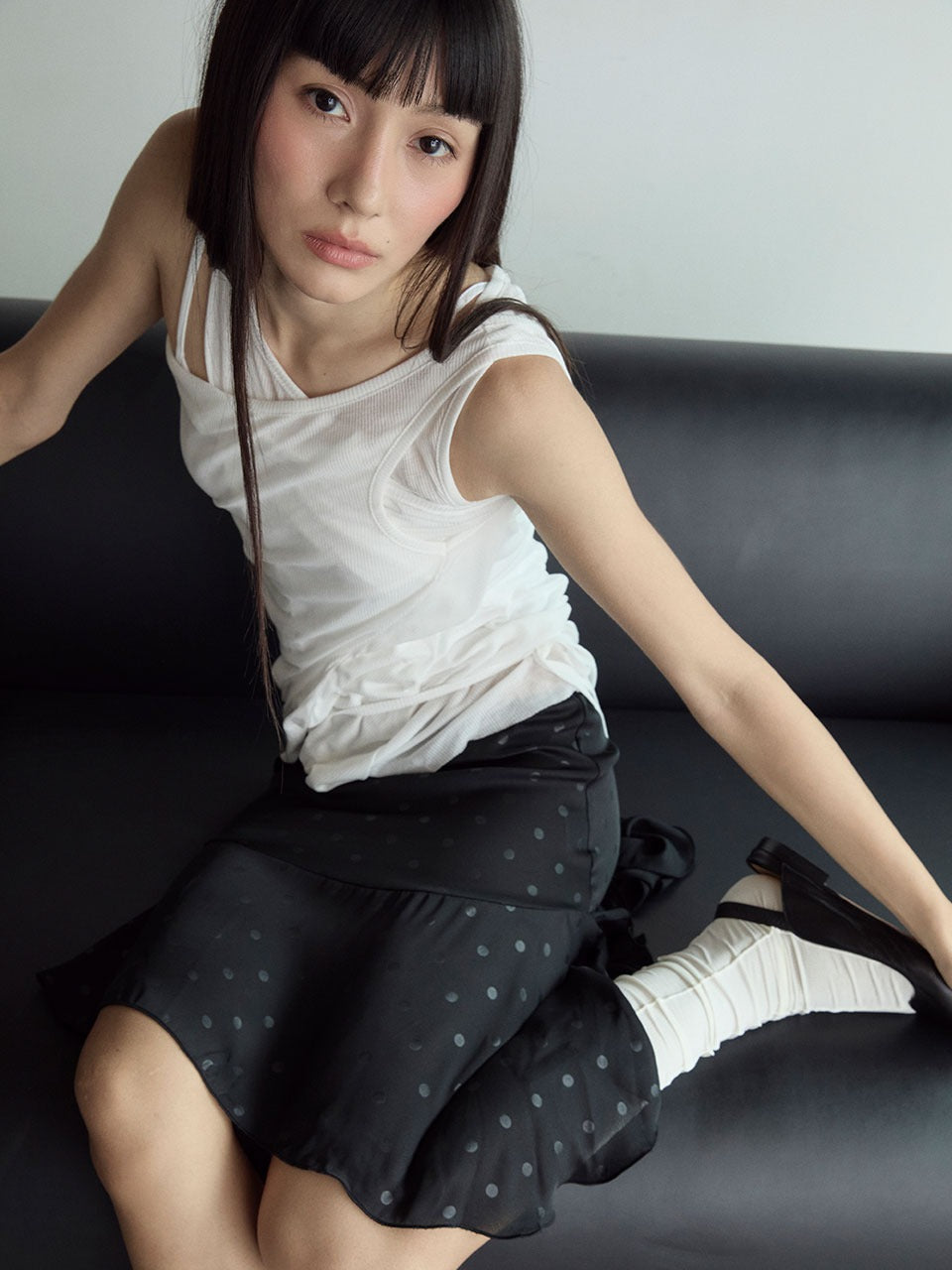 visus-ss-25-polka-dot-skirt_black