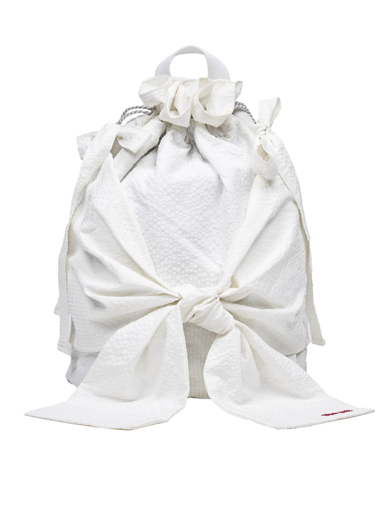yahn-sisi-ss-25-bow-drawstring-backpack-white