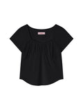 lo-axual-ss-26-ripple-shirring-t-shirt-black-black-s