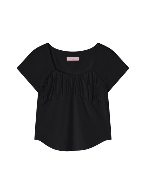 lo-axual-ss-26-ripple-shirring-t-shirt-black-black-s