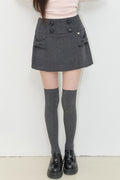 illigo-fw-26-bow-button-mini-skirt-charcoal-charcoal-s