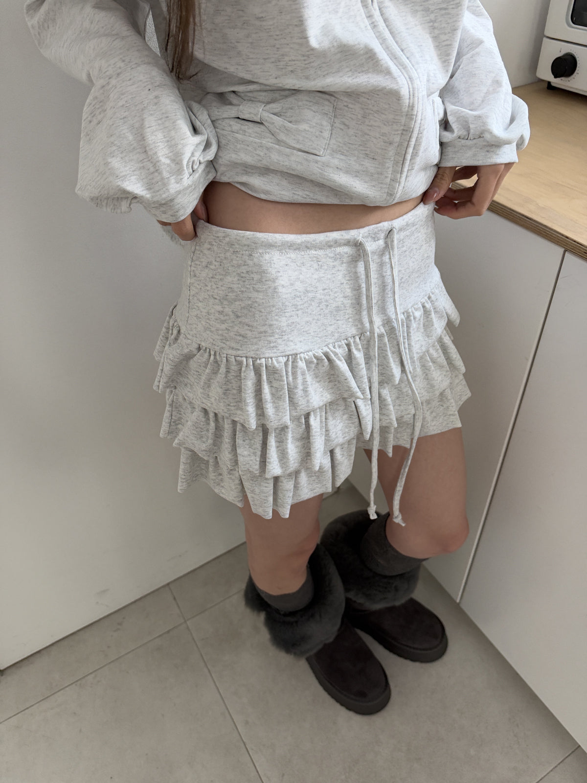 daynee-fw-26-echo-skirt-white-melange-white-melange-s