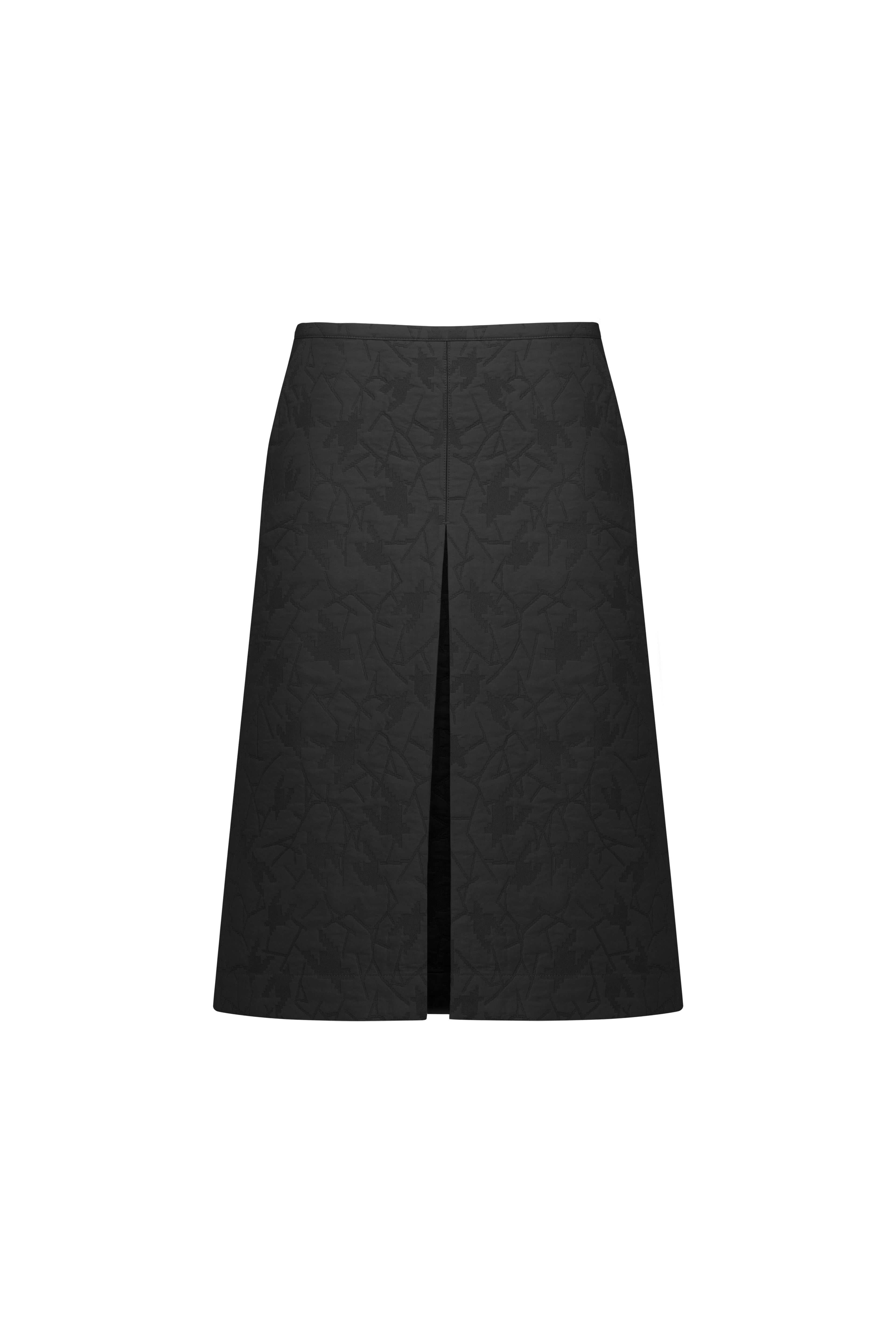 pokofosca-fw-25-front-tuck-midi-skirt-black-black-s