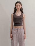 visus-ss-26-layerd-halter-top-brown-brown-s