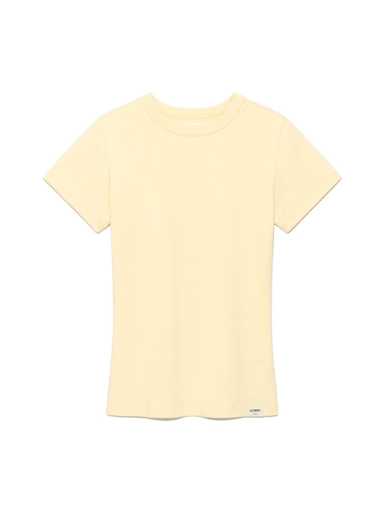glowny-ss-25-g-classic-fitted-tee-butter-butter