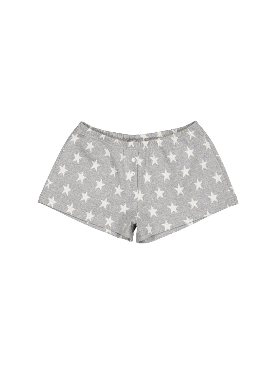 setup-exe-ss-25-star-short-pants-/-melange-grey