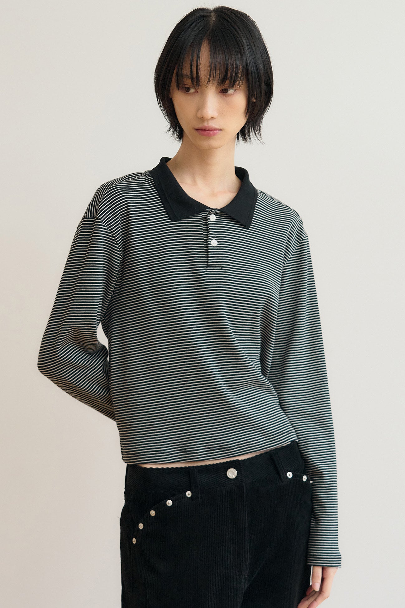 sis-a-fw-25-stripe-pk-t-shirt-black-black-s