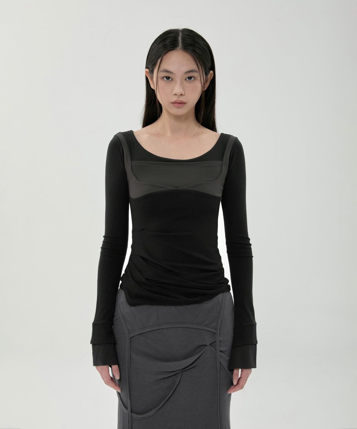 flareup-fw-26-layered-sculpted-long-sleeve-fl-196-black-black-s