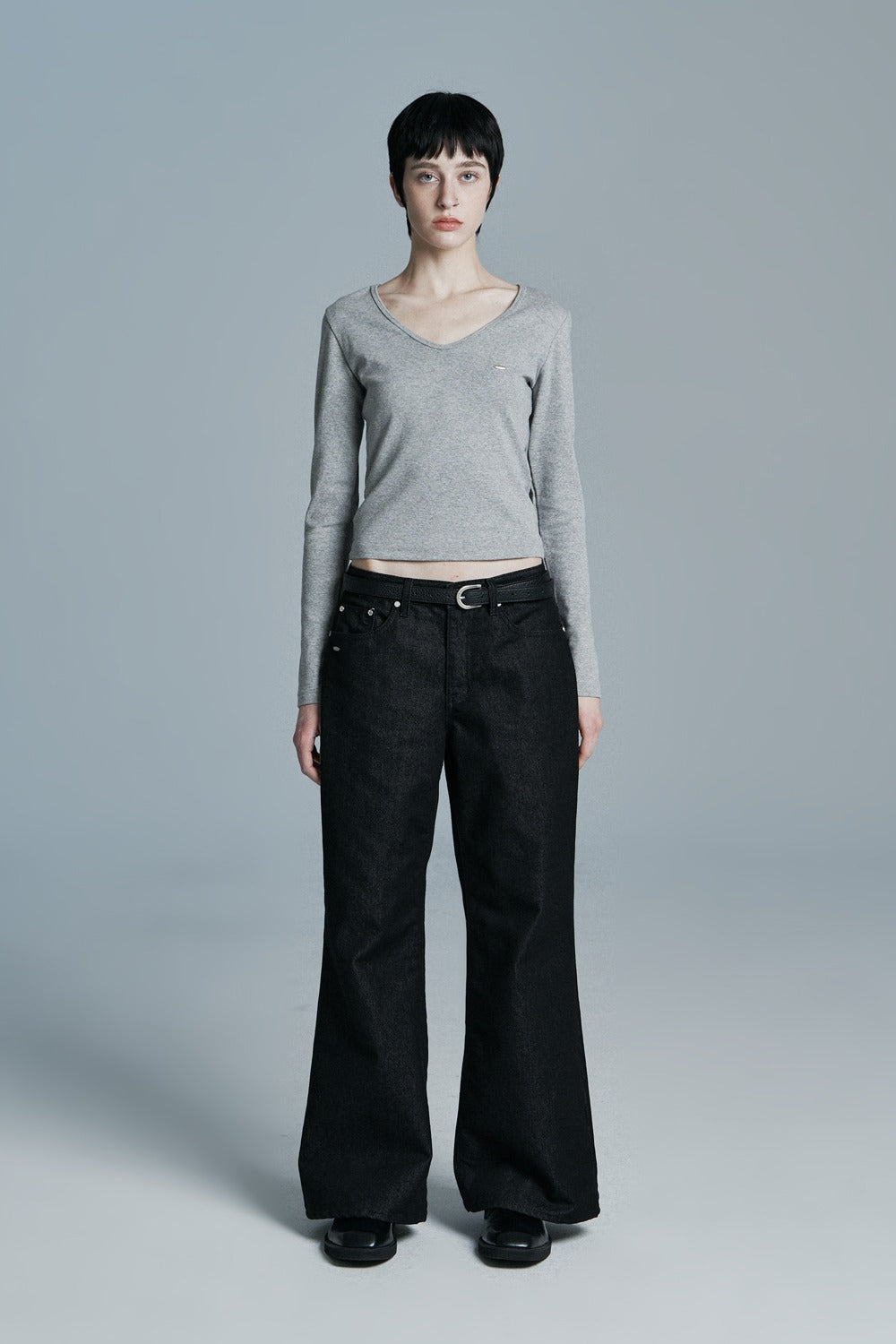 synerjyn-fw-25-day-v-neck-long-sleeve-melange-melange-s