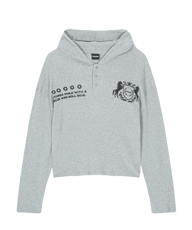 tonsil-fw-26-printed-henley-neck-waffle-cropped-hood-t-shirt-melange-grey-melange-grey-s
