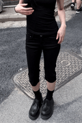 woohwa-ss-26-cotton-slim-capri-pants-black-s