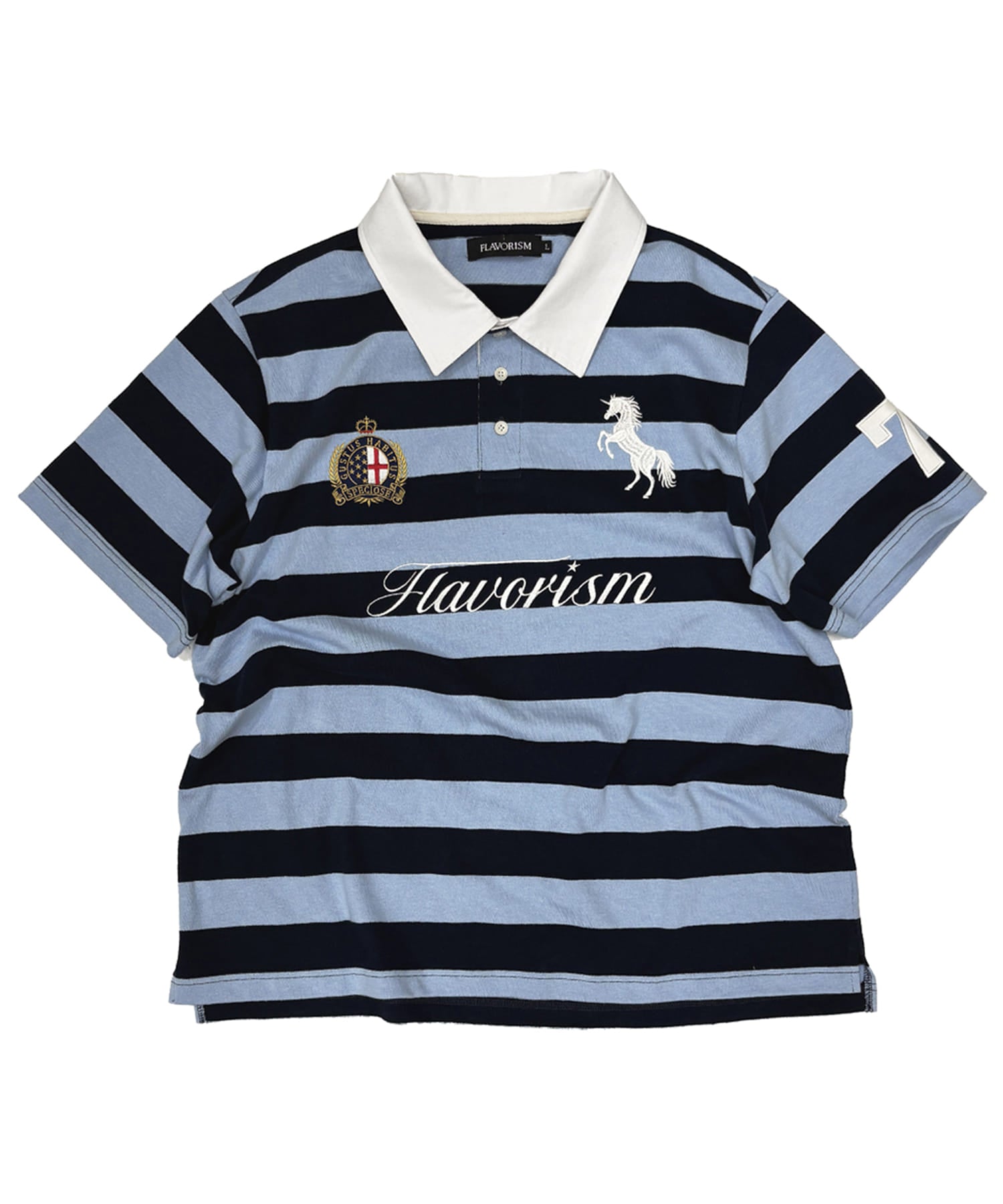 flavorism-ss-26-flavorism-horse-rugby-shirt-tt0104-blue-s