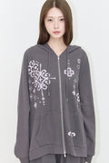 illigo-fw-26-ornament-waffle-hooded-zip-up-charcoal-charcoal-s