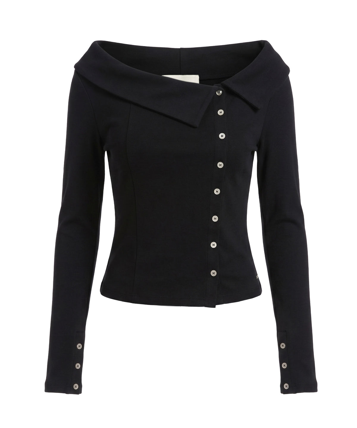schism-inducing-fw-26-button-cowl-highneck-top-black-black-s