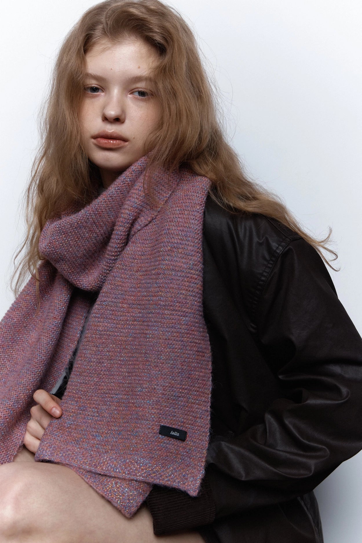 lolla-fw-25-chrome-knit-muffler-pink-pink-s