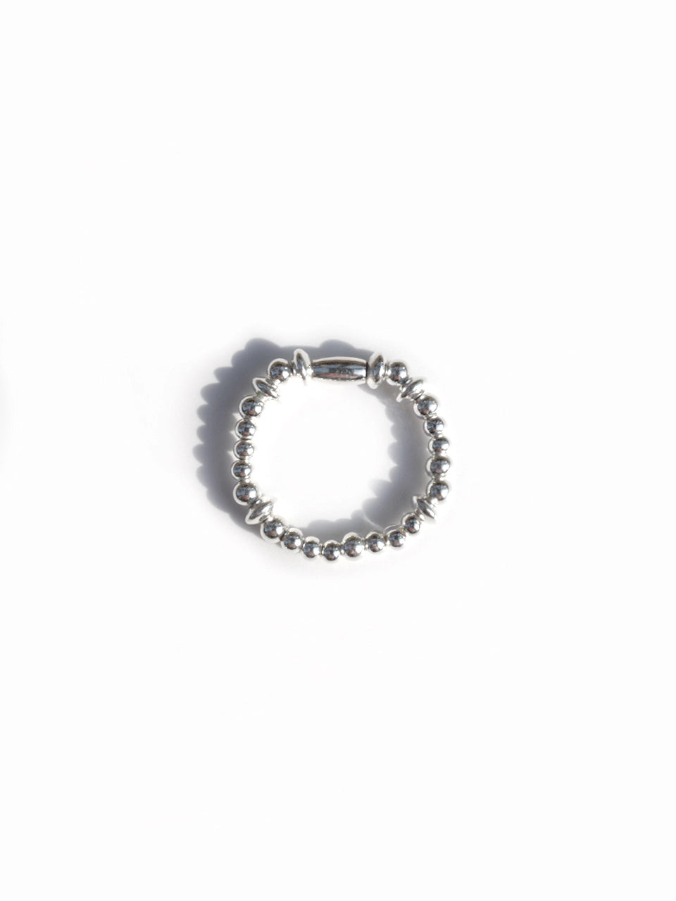 dazzling-club-seasonless-silver-pebble-ring(925-silver)