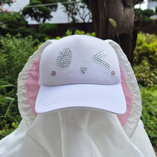 baquemin-fw-25-world-s-cutest-bunny-cap-white-s