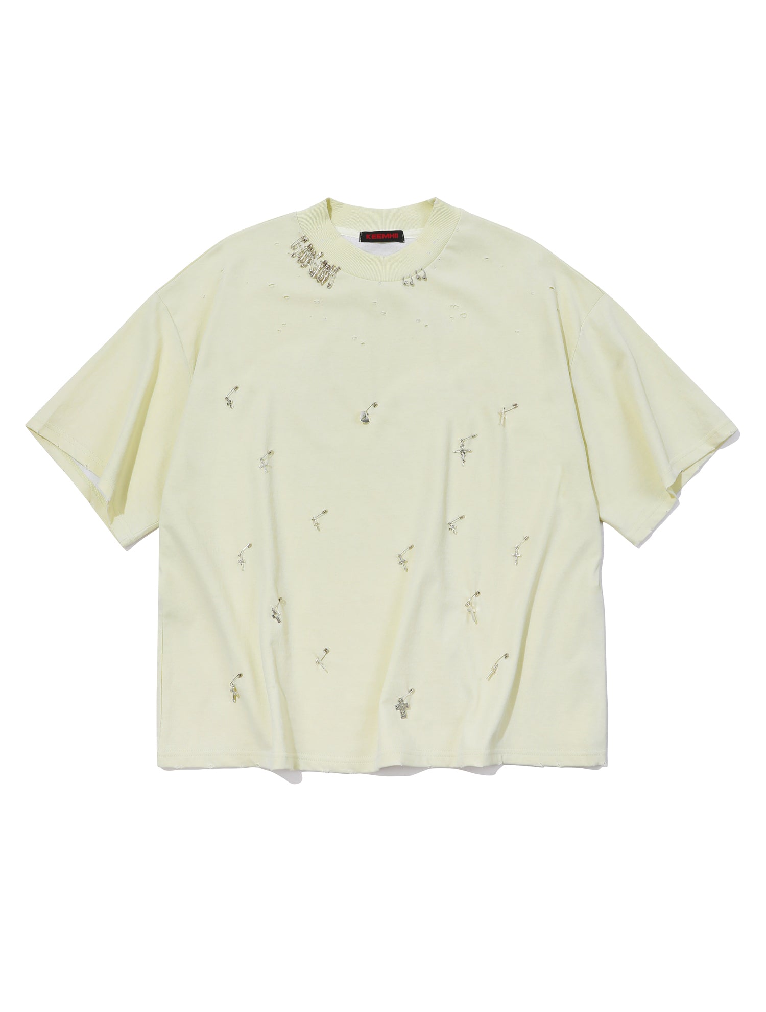 keemhii-ss-26-piercing-pigment-cross-t-shirt-lemon-t-shirt-black-s