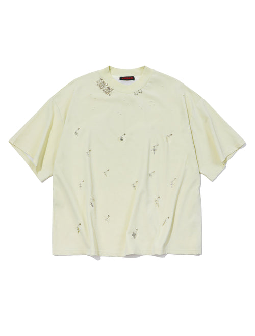 keemhii-ss-26-piercing-pigment-cross-t-shirt-lemon-t-shirt-black-s
