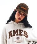 ames-worldwide-fw-25-basic-logo-ball-cap-brown-brown-s