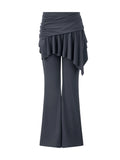 a-few-comments-fw-25-boot-cut-jersey-skirt-pants-charcoal-charcoal-s