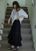 opendoorstudio-fw-26-linen-frill-skirt-black-black-s