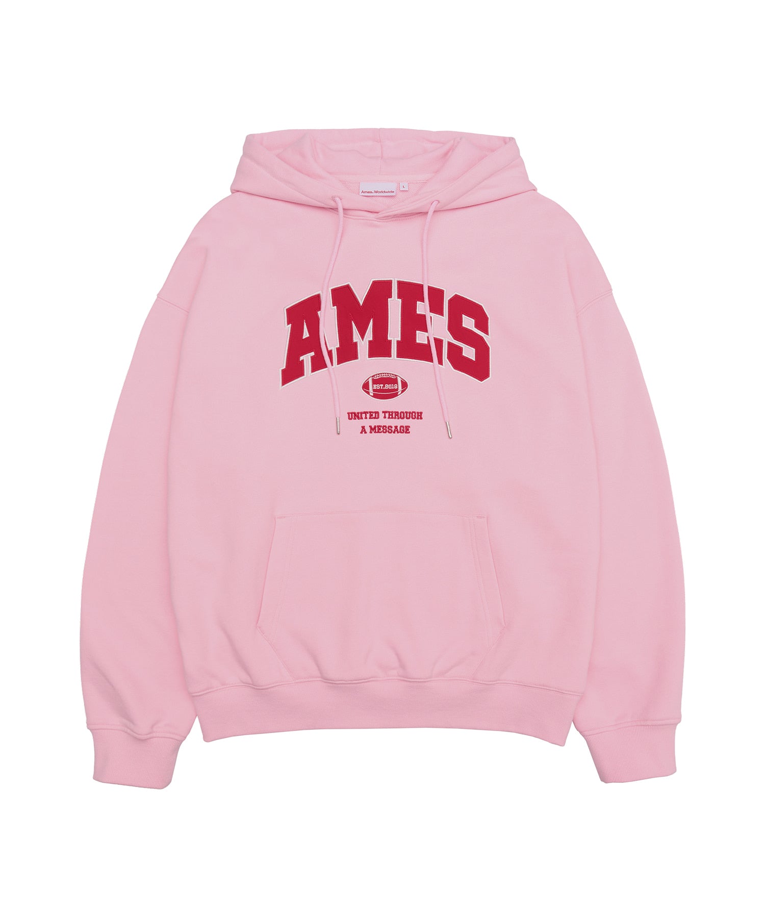 ames-worldwide-fw-25-basic-applique-hoodie-pink-pink-s