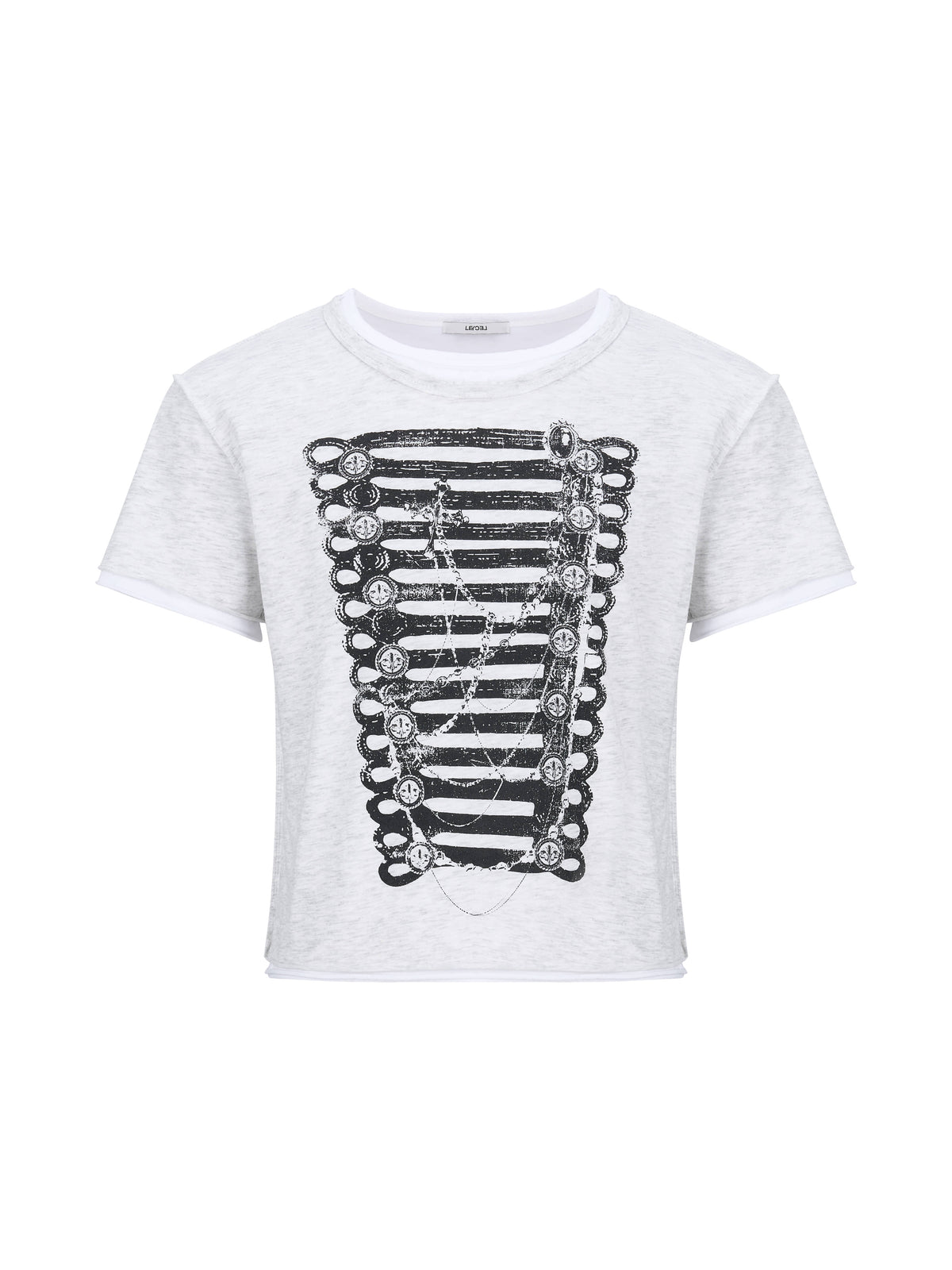lecyto-fw-26-monarque-layered-t-shirt-w-mel-w-mel-s