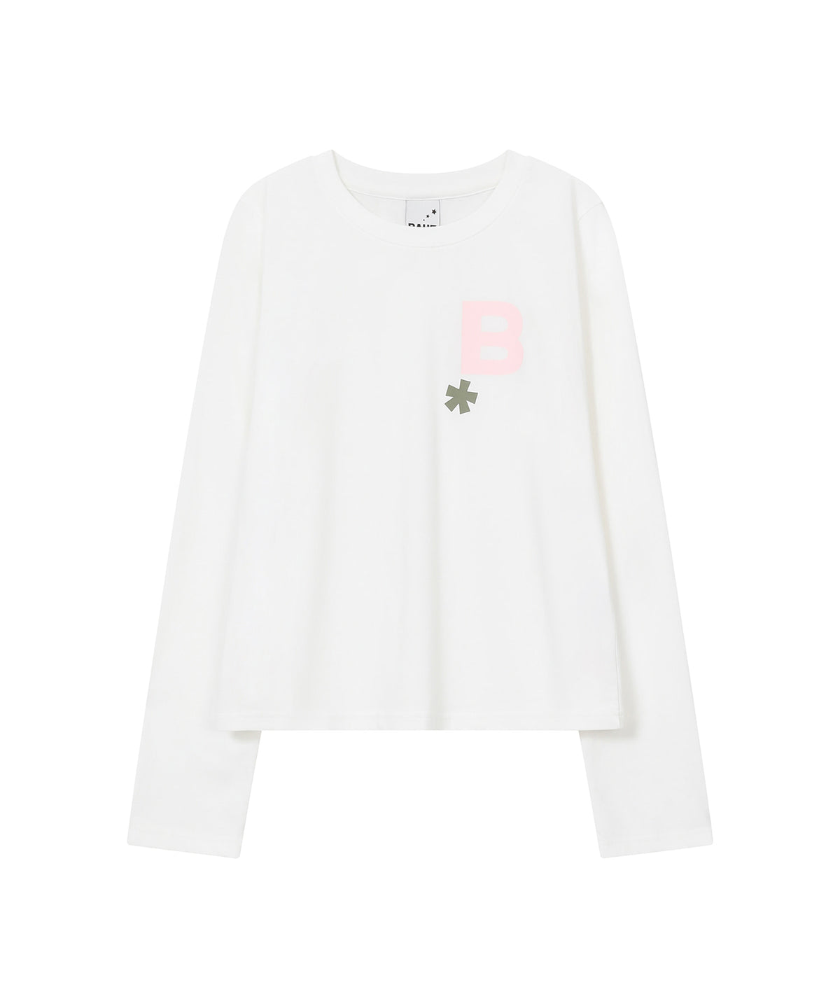 bauf-fw-26-b-logo-slim-fit-long-sleeve-t-shirt-white-white-s