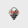 eireve-fw-25-beaded-tartan-check-heart-ring-white-white-s