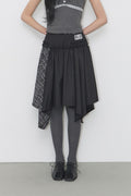illigo-ss-26-check-color-block-midi-skirt-black-black-s