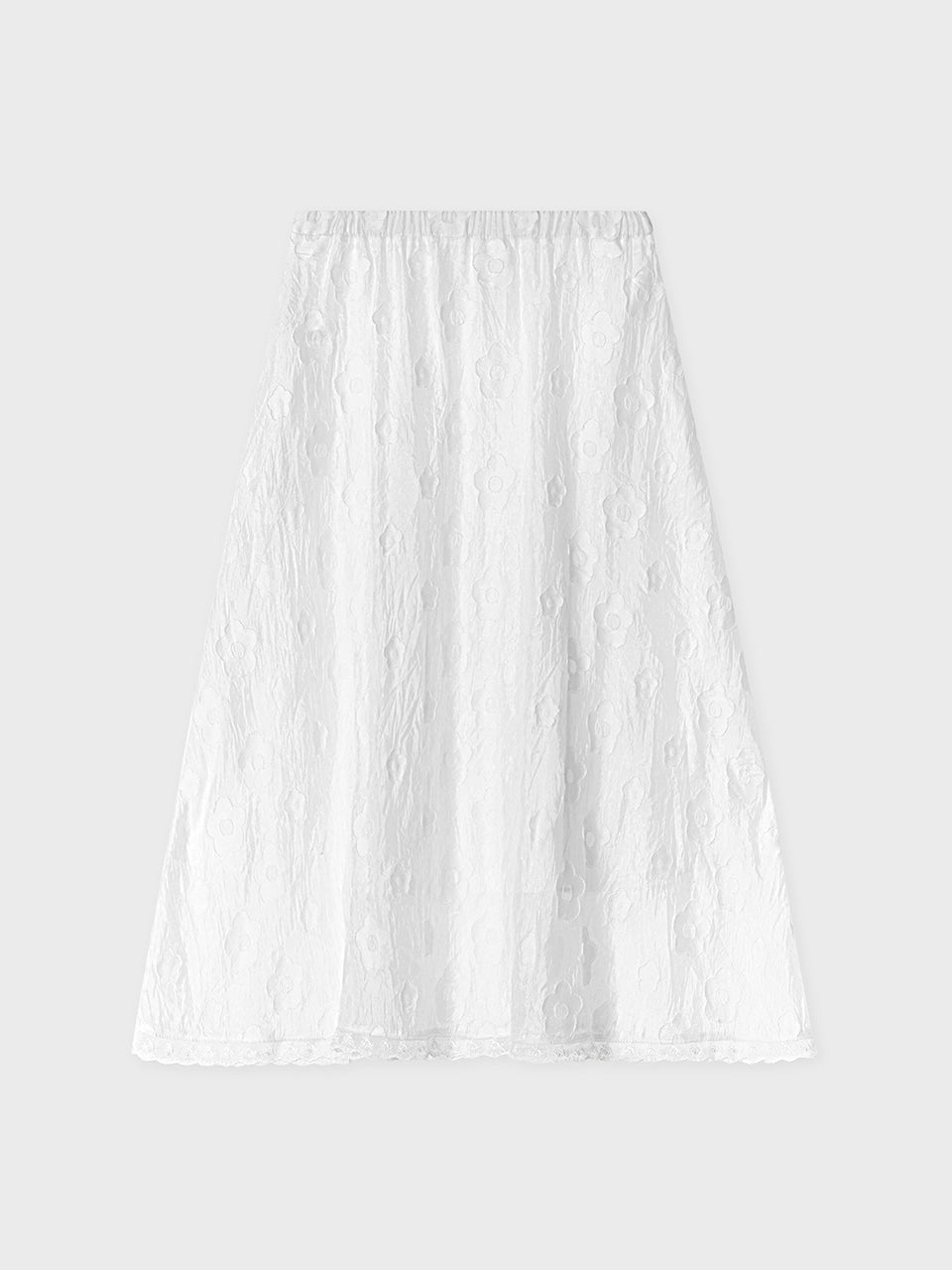 vitalsign-ss-25-flower-pattern-banding-long-skirt-white-s